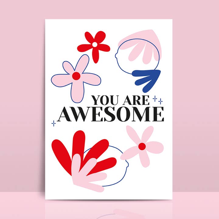 Lemon.lemoff - Wholesale Love Card - “You Are Awesome” Card0