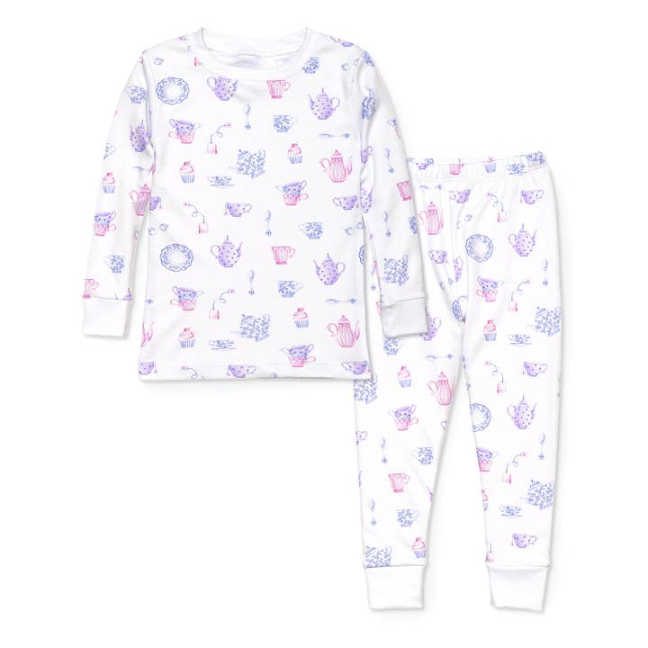Tea Party Pajama Set for wholesale by Lavender Bow