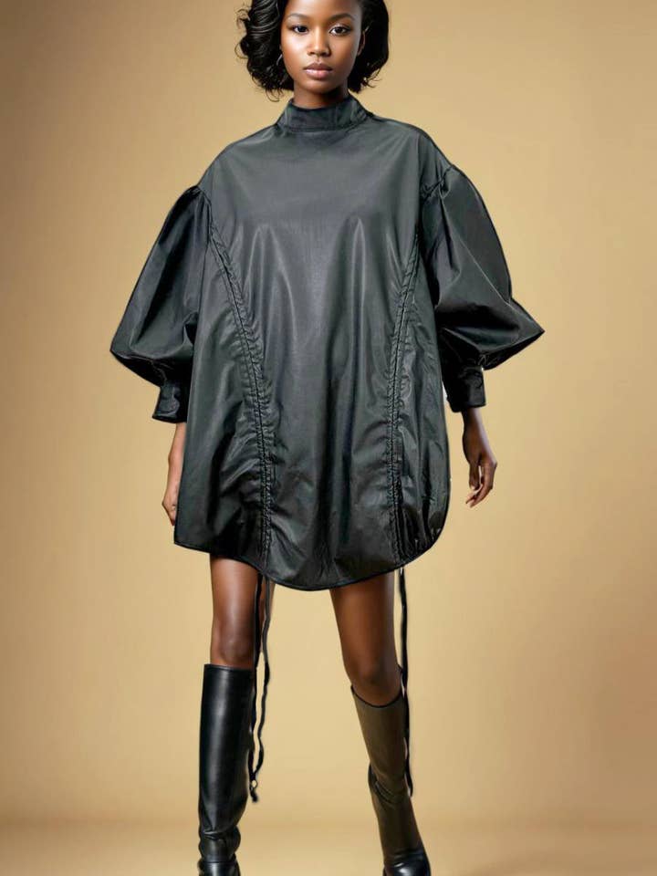 N by Nancy - Wholesale Dress - Women's - X7772 TOP / DRESS (OLIVE, BLK)