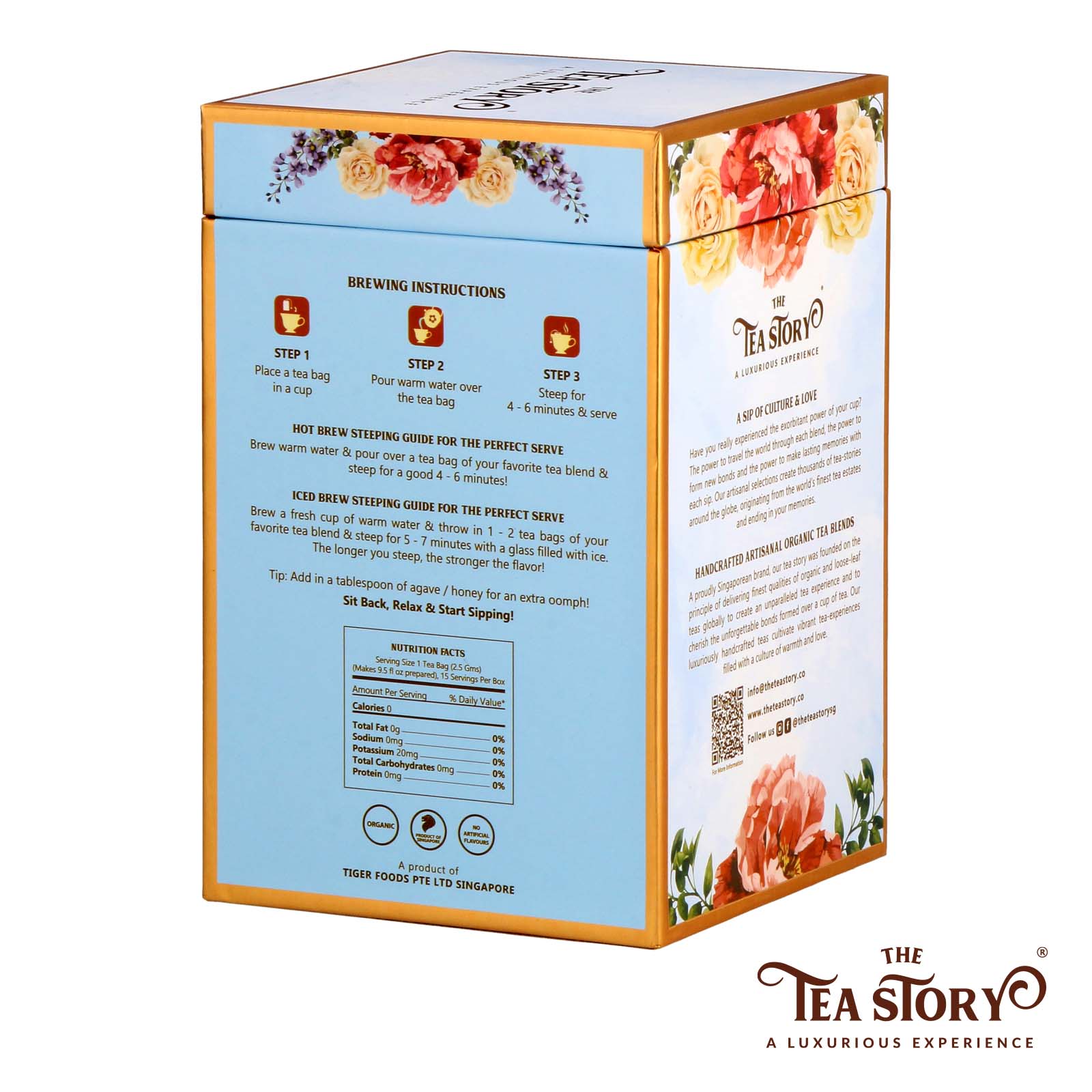 The Tea Story - Wholesale Tea Bags - Cocktail Blends Assorted Tea Box2