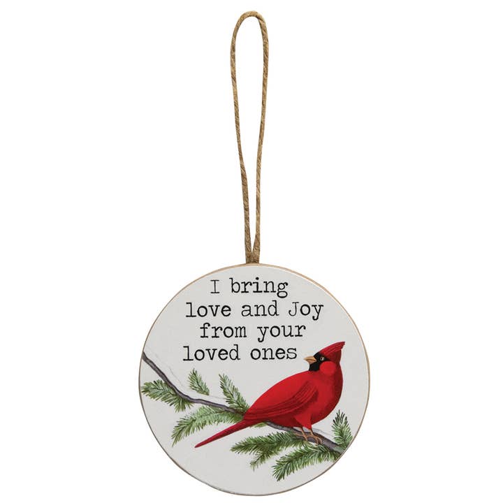 The Hearthside Collection - Wholesale Ornament Set - Heaven & Nature Sing Christmas Ornament, 3 Assorted3
