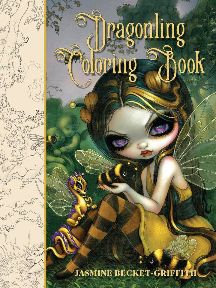 Dragonling Coloring Book for wholesale by Llewellyn Worldwide