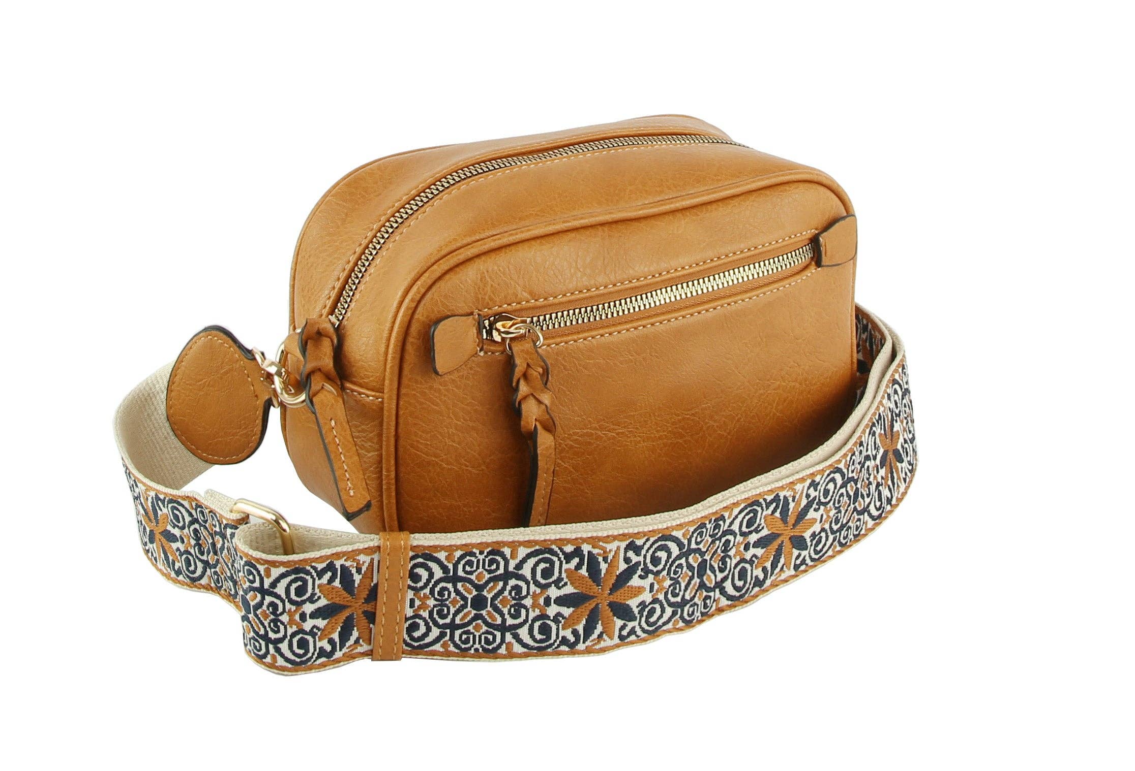MiMi Wholesale - Wholesale Crossbody Bag - Women's - Boho Guitar Strap Women's Crossbody Bag24