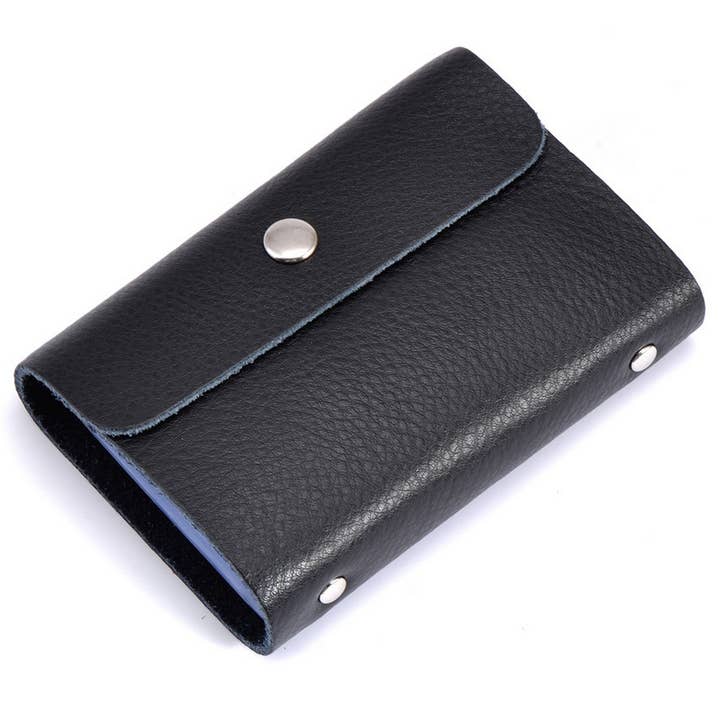 SIMPLE AND STYLISH COWHIDE BANK CARD HOLDER_CWAB3890 for wholesale by ACCITY