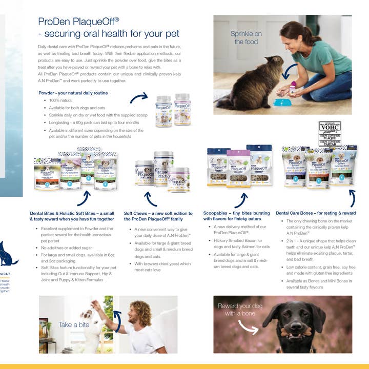 ProDen PlaqueOff - Wholesale Pet Food - Dog - ProDen PlaqueOff Product Flyers (Bundle of 25)3