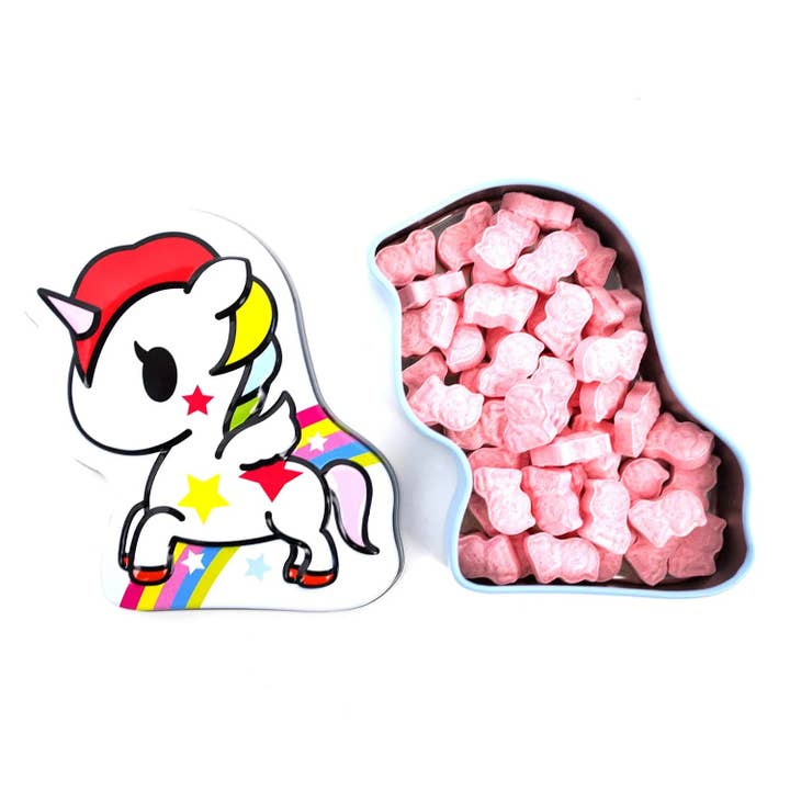 Pops Distro Inc - Wholesale Hard Candy - Tokidoki Unicorno Strawberry Magical Candy (34g) (12ct)1