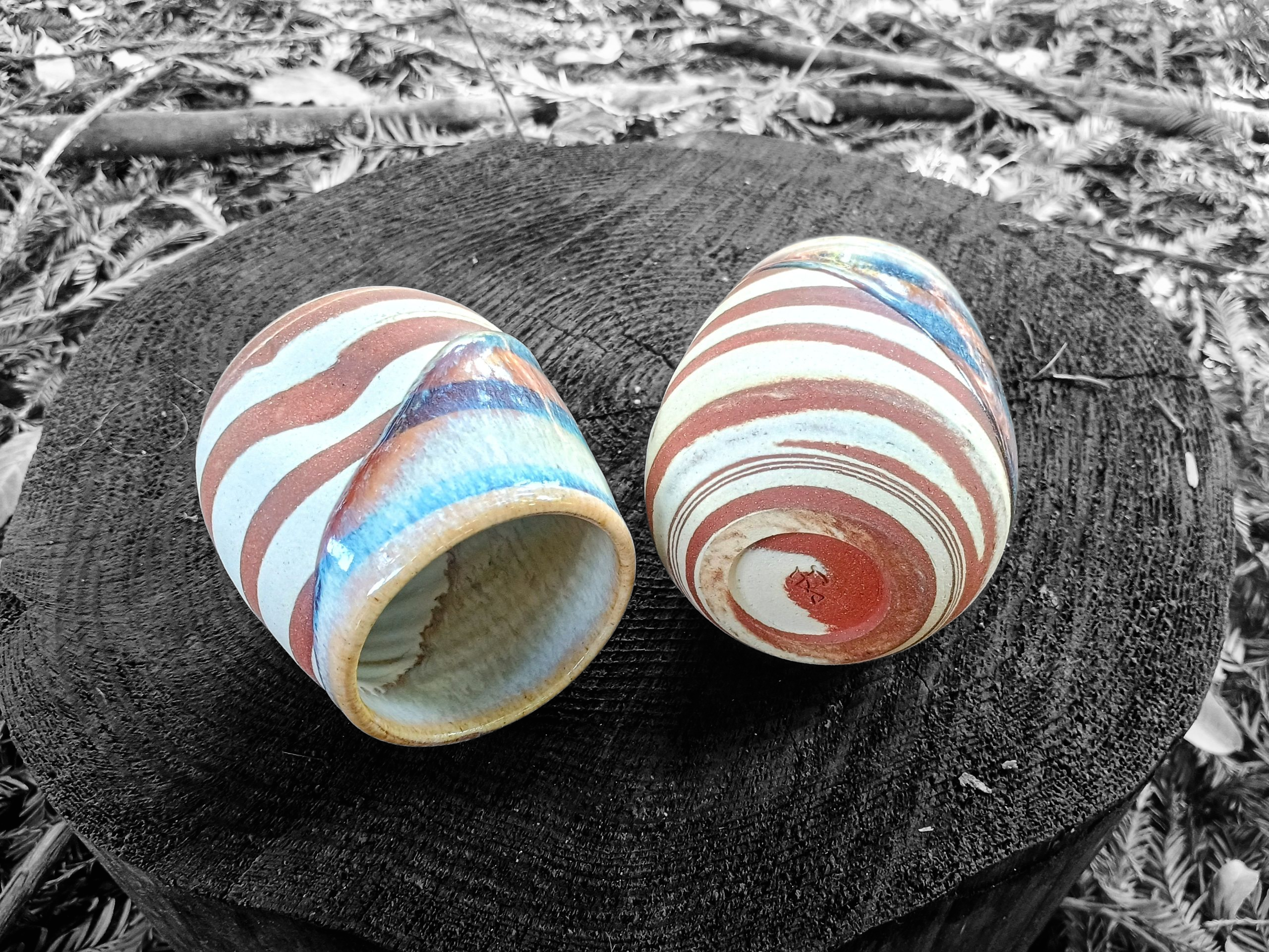 Scorched Earth Artworks - Wholesale Wine Glass - Swirl wine cups. 1