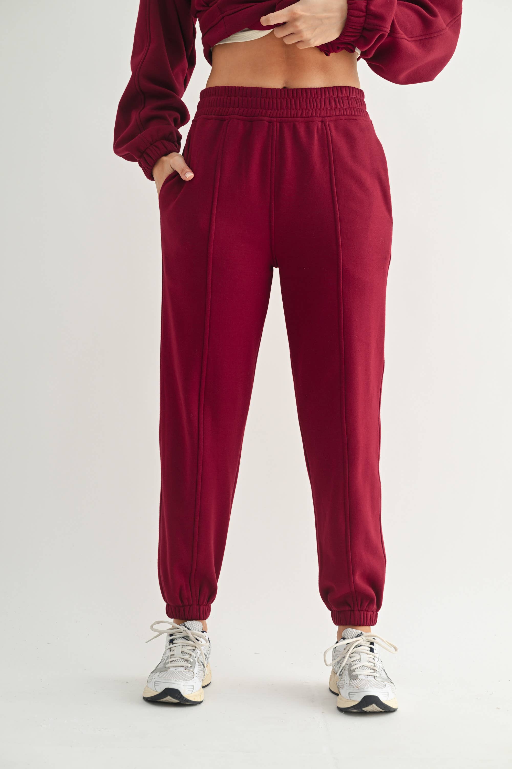 Mono B - Wholesale Athletic Sweatpants/Joggers - Women's - Brushed Fleece Sweatpants4