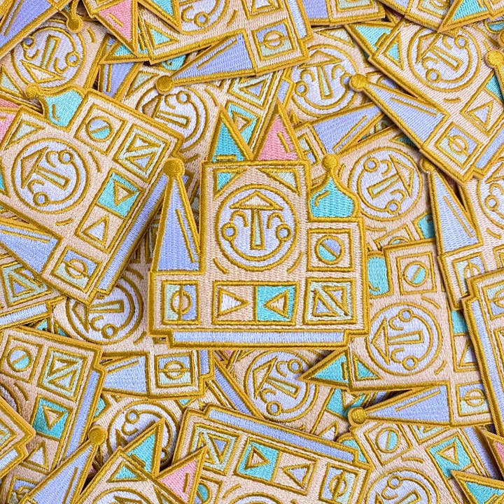 Charmed & Cozy - Wholesale Patch - Its a small world pastel patch