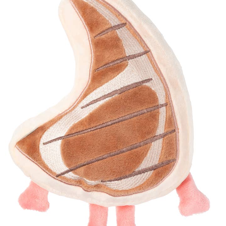 In Vogue Pets – wholesale Pet plush toy – Dog – Meat Heads Piggy Smalls - Dog Toy1