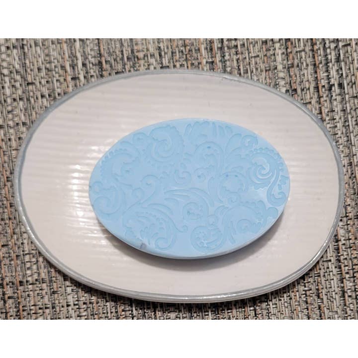 CraftdeeD - Wholesale Bar Soap - Baby Powder Soap, Oval Soap Bar, Embossed Soap Bar, Glycerin4