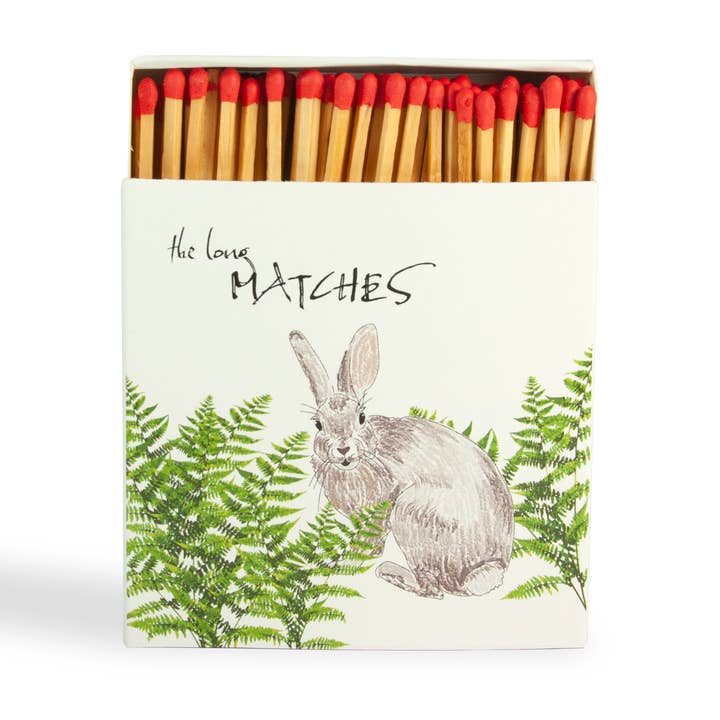 "Nature" Series long matches - "Hare" for wholesale by Woloszyn