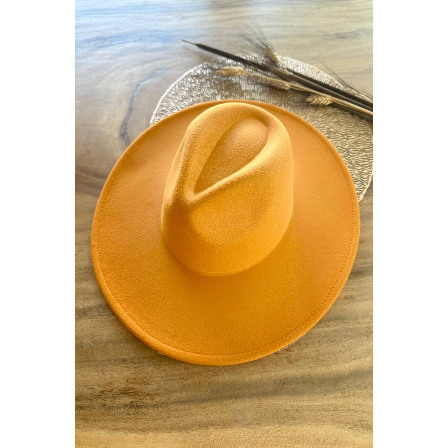 One and Only Accessories - Wholesale Fedora - Women's - Best seller Fashion Classic Wide Brim Felt Primium  Hat 20 C18