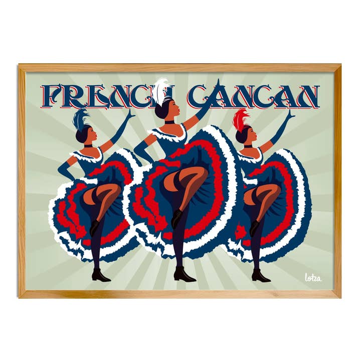 Lotza – wholesale Poster – Show French Cancan1