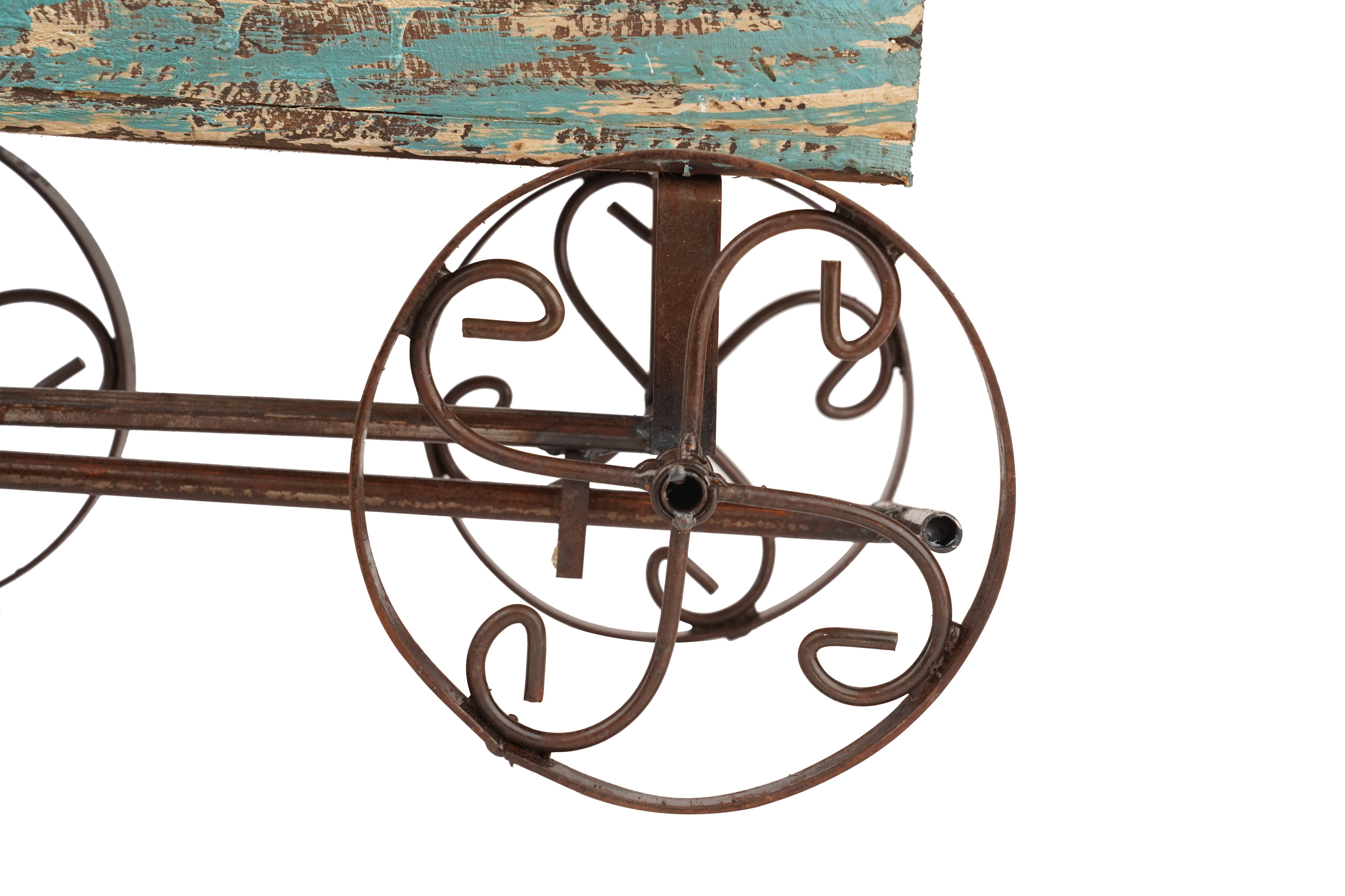 My Amigos Imports - Wholesale Planter Box - Rustic Wooden Wagon-Garden Planter-4 Colors-BIG Sale10