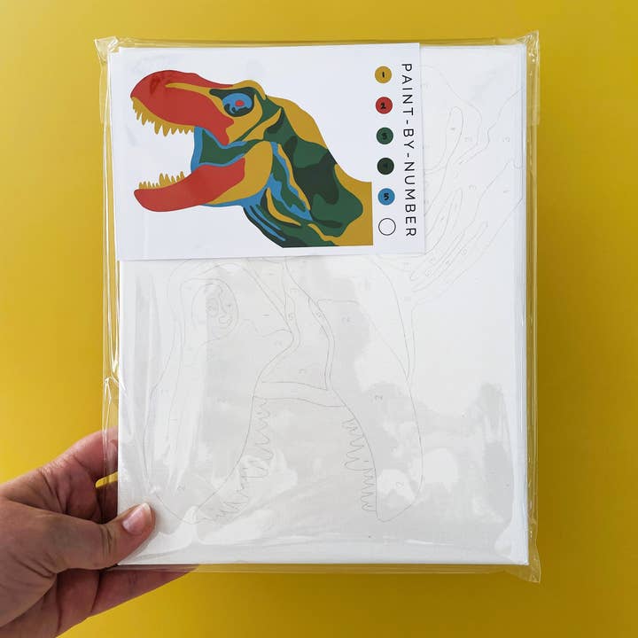 Fundenberger Studio – Kit de artesanato DIY por atacado – T-Rex Pinta por Número1