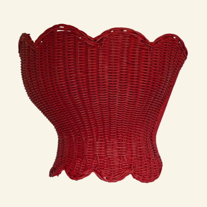 Anar Wall Light Shade, Red for wholesale by Hastshilp