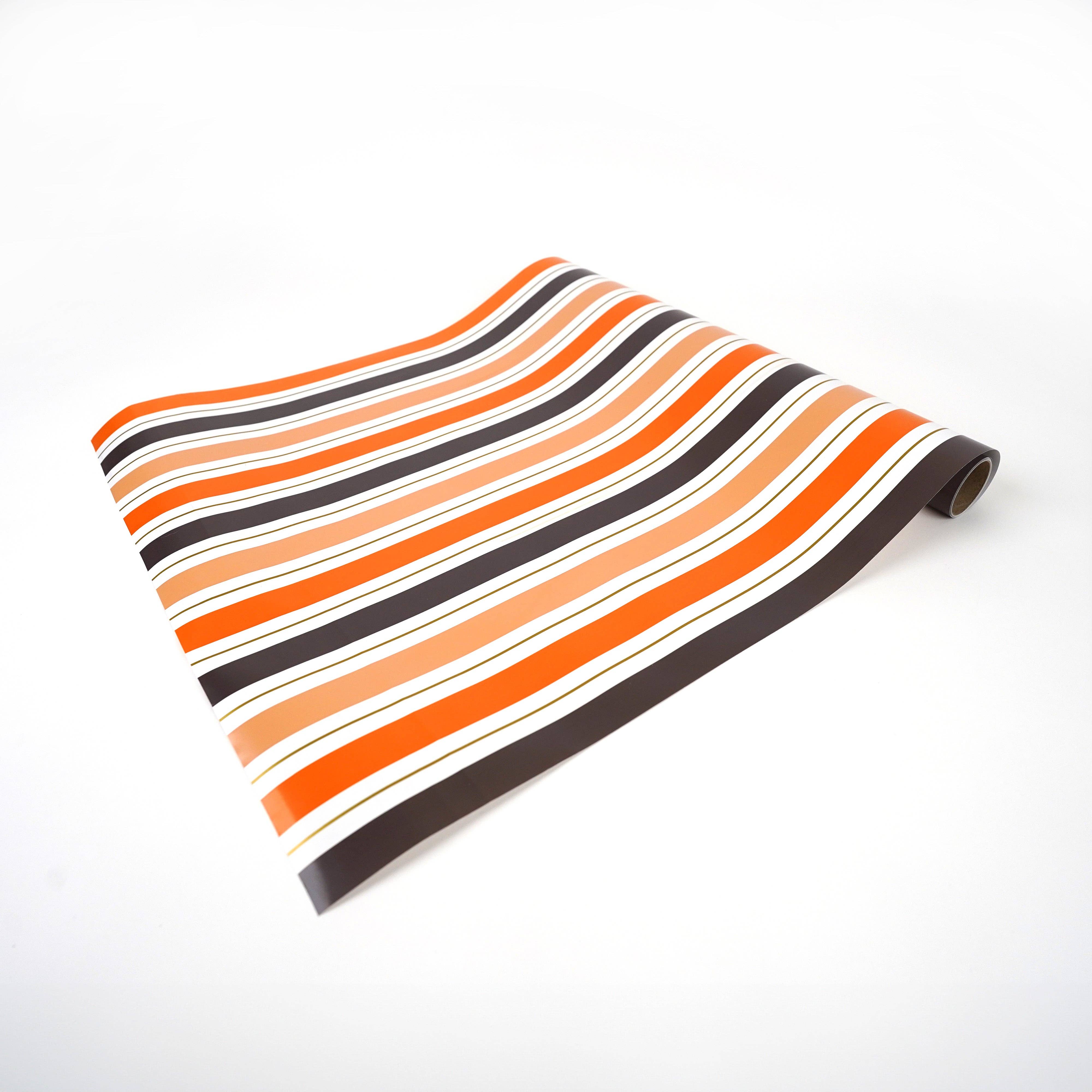 Gatherings by Curated Paperie - Wholesale Disposable Table Cover/Runner - Halloween Stripe Paper Table Runner6