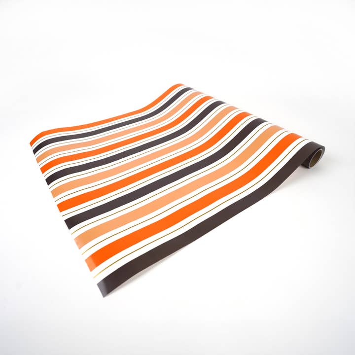 Gatherings by Curated Paperie - Wholesale Disposable Table Cover/Runner - Halloween Stripe Paper Table Runner6