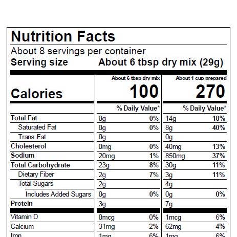 Anderson House | Frontier Soups - Wholesale Soup - Rocky Mountain Trail Loaded Potato Soup Mix3