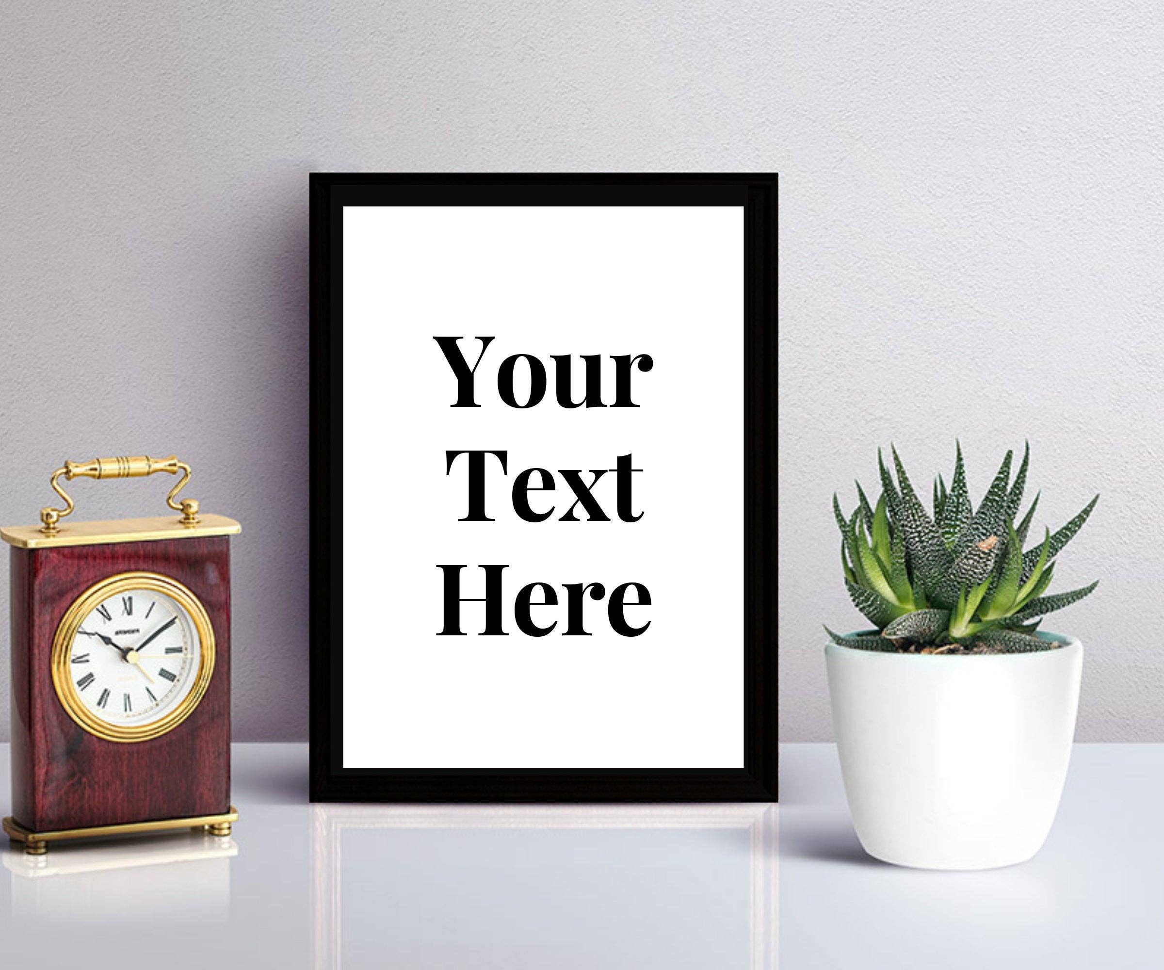 Modern Memory Design Picture Frames – wholesale Sign – Custom Quote print framed wall art frame6
