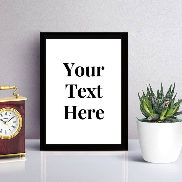 Modern Memory Design Picture Frames – wholesale Sign – Custom Quote print framed wall art frame6