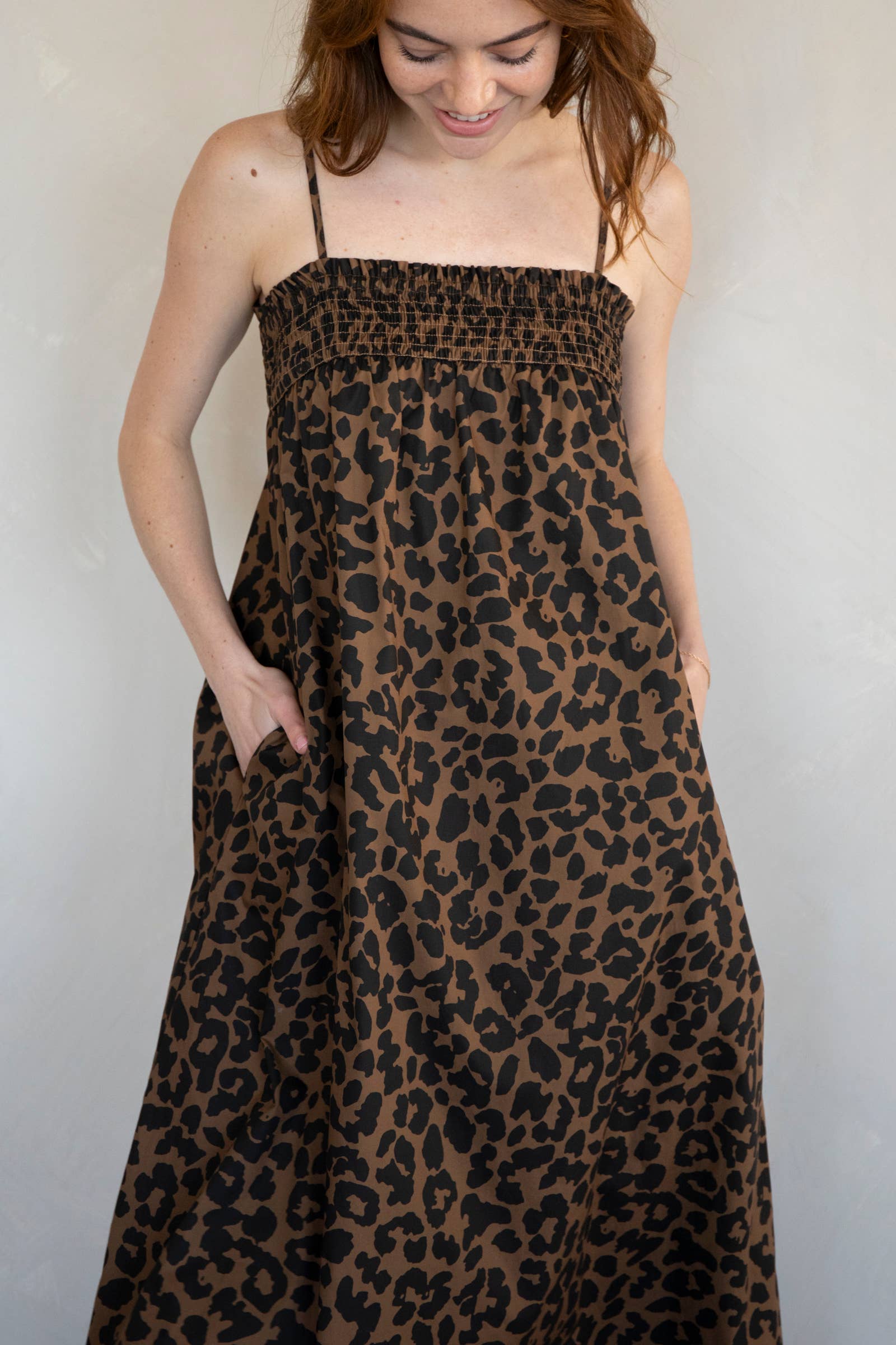 Leopardo Vestido Marty Leopardo para venda a revendedores na Faire1