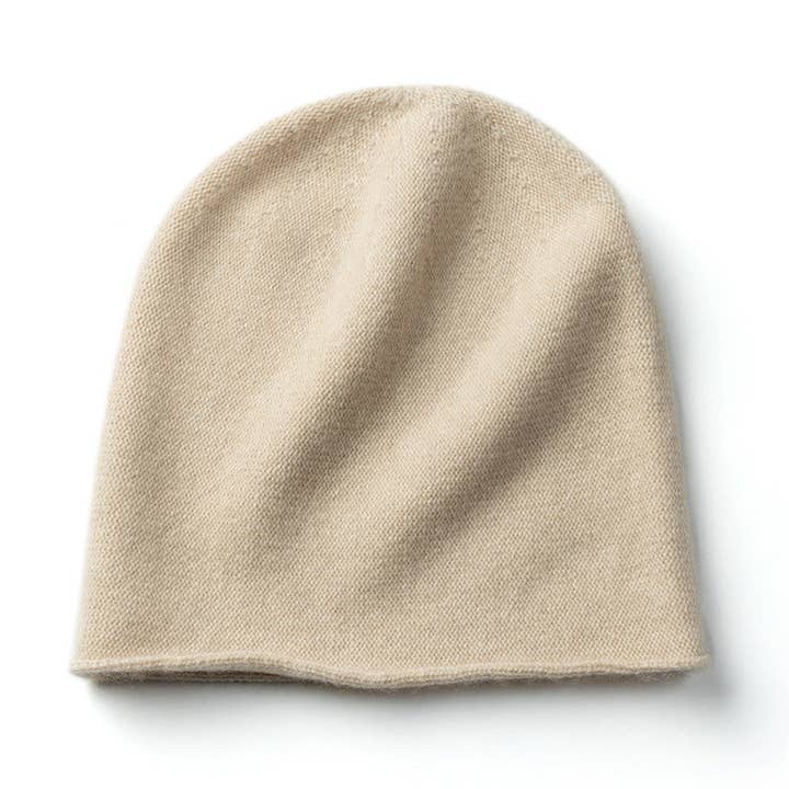 elenomad - Wholesale Beanie - Unisex - 100% Pure Cashmere Unisex Slouchy Beanie – Luxurious Comfort for Any Season