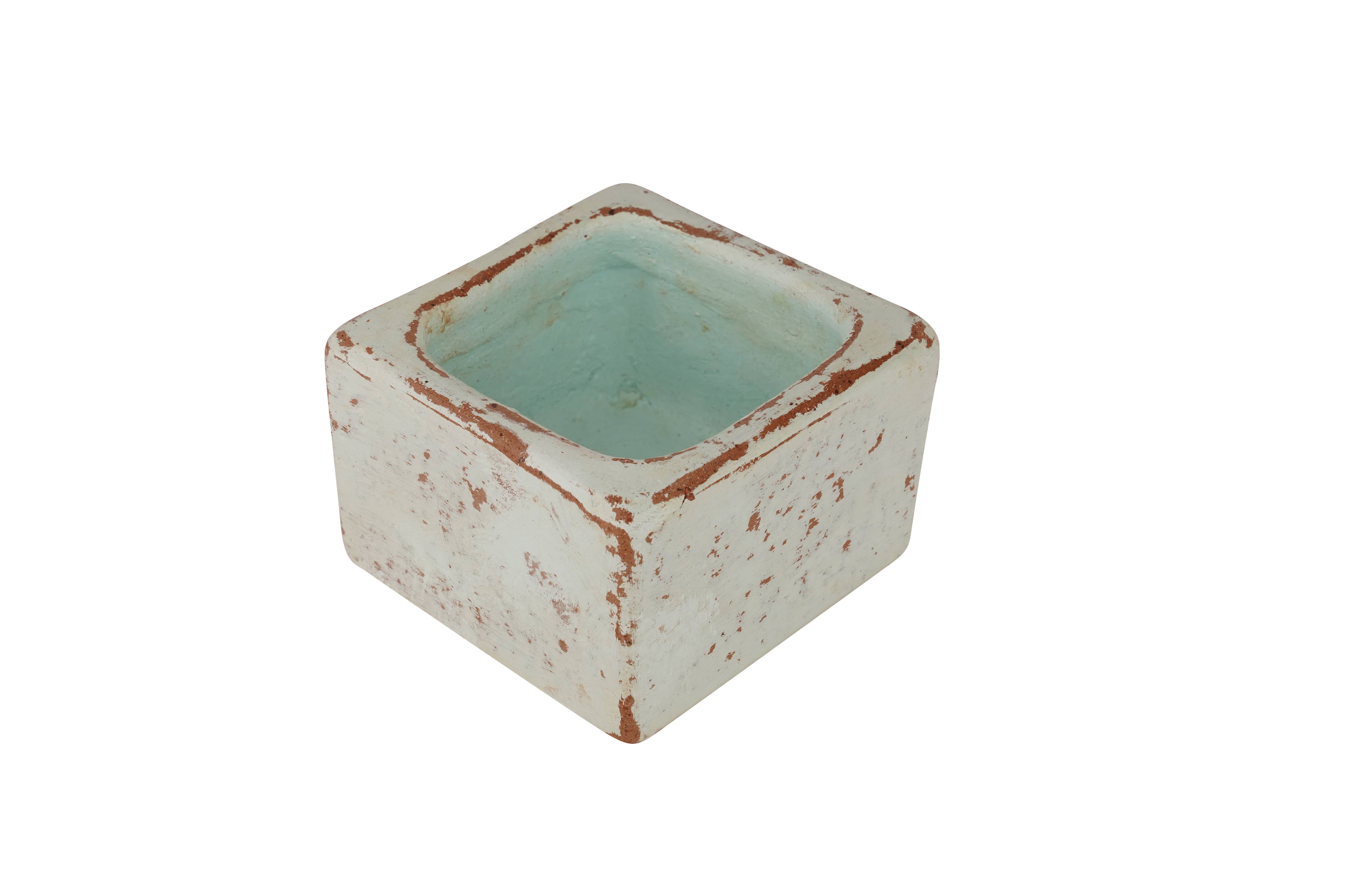 My Amigos Imports - Wholesale Candle Holder - Quadra™ Candle Ready Clay Vessel-Handmade-5 Color Choices17