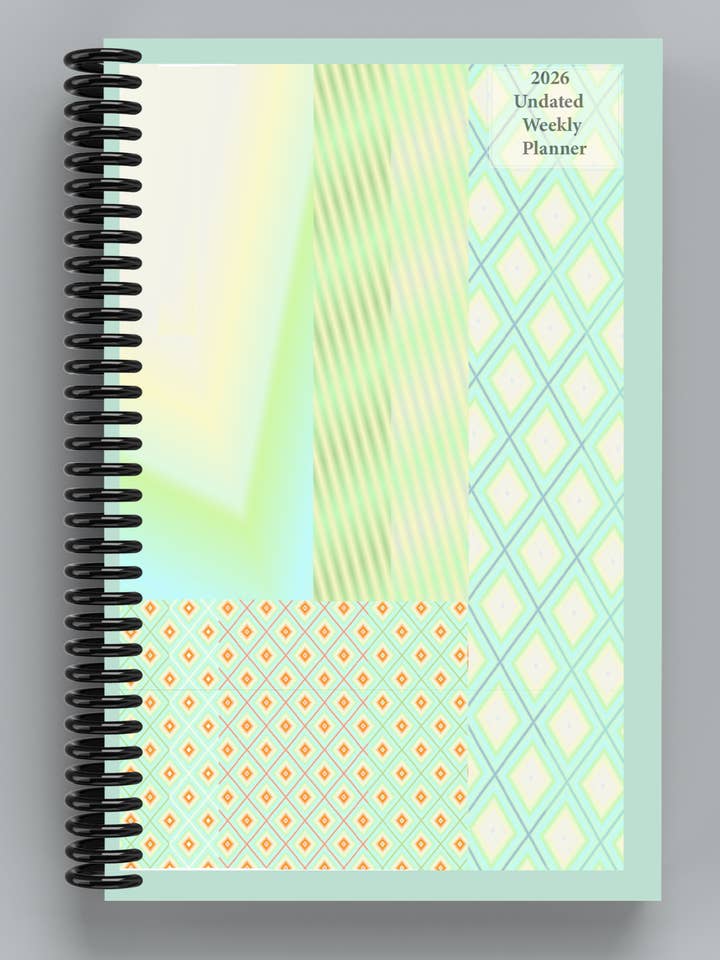 Quilt Patterns: 2026 Undated Weekly Planner for wholesale by Anders Organizers