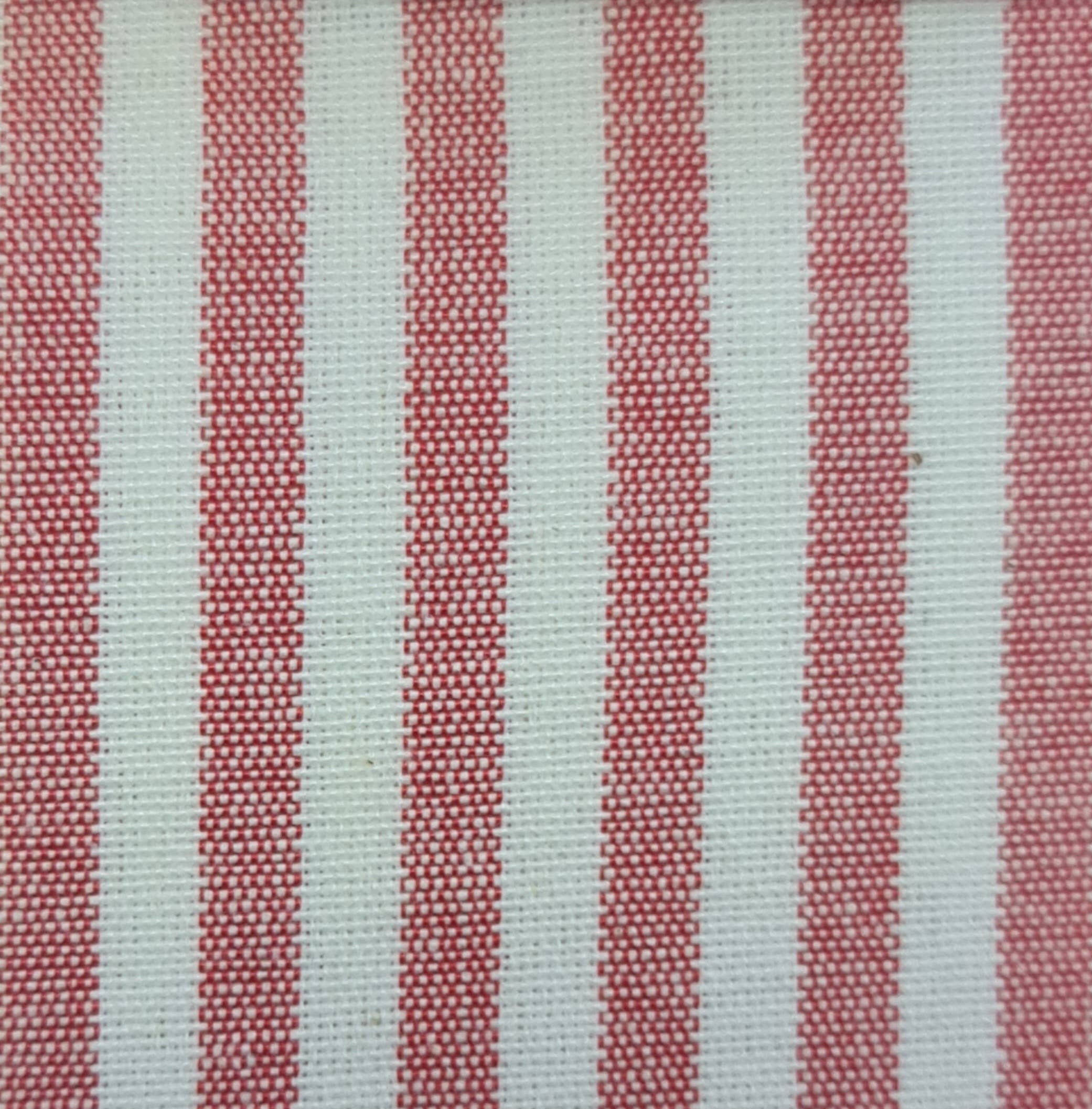 Lunaria Lab – Decoração de Natal por atacado – Laço acolchoado em algodão listrado fino 14x15 cm7