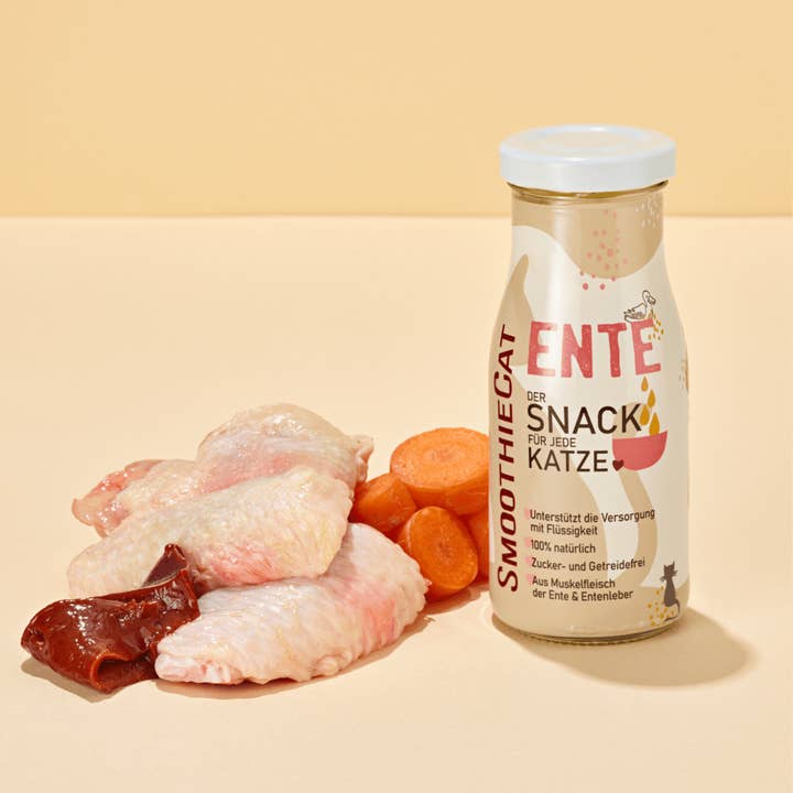 SmoothieDog - Wholesale Pet Food - Cat - Cat Smoothie Duck Natural Cat Snack Sugar Free 2