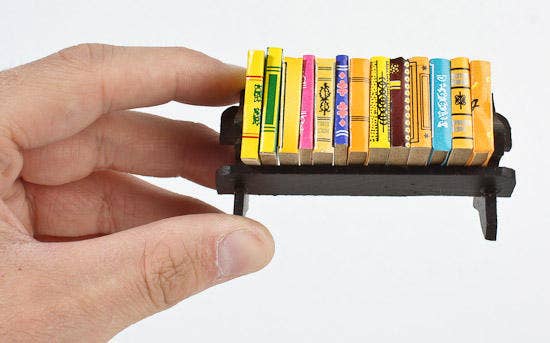 Factory Direct Craft - Vendita all'ingrosso Decorazioni da tavolo - Miniatura di Libreria con Libri3