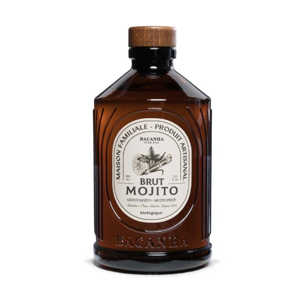 The French Farm - Wholesale Flavored Syrup - Bacanha Organic Mojito Syrup 13.5oz