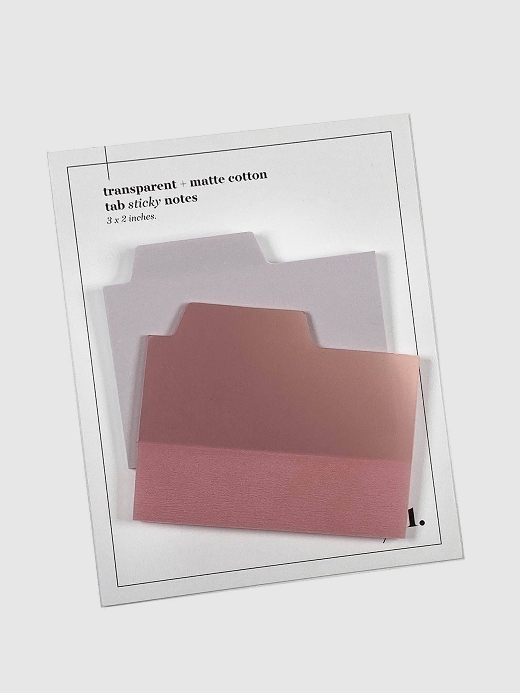 Cloth & Paper - Wholesale Sticky Notes - Blank Tab Sticky Note Set2