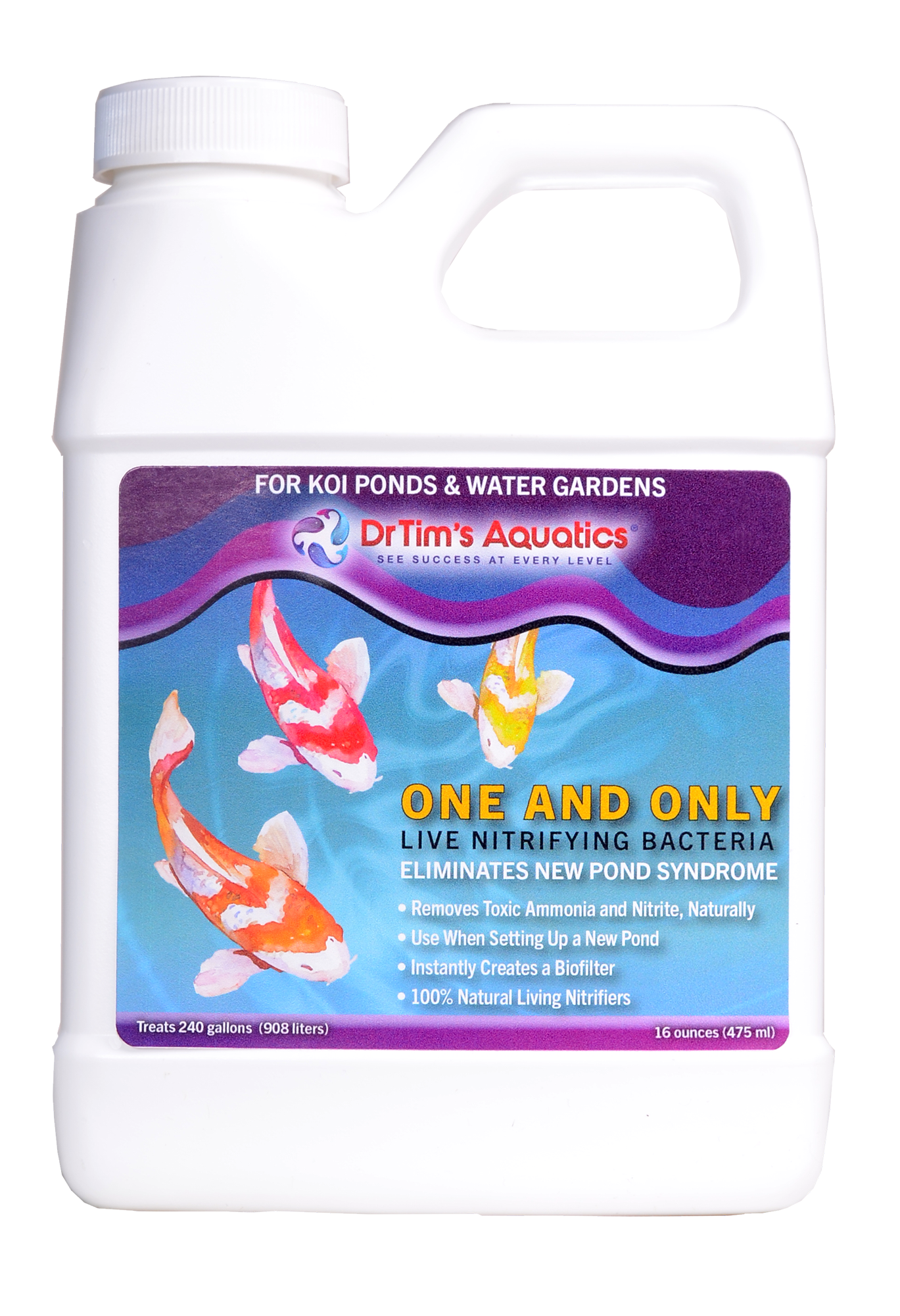 DrTim's Aquatics – wholesale Pet supplement – Not cat/dog – Koi & Water Garden One & Only0