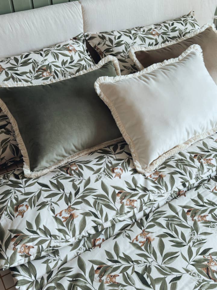 PILLOW DELUX WOODLAND for wholesale by Malomi Kids