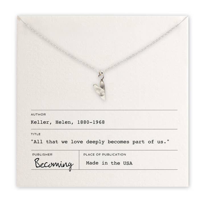 Becoming Jewelry - Wholesale Pendant/Charm Necklace - Love Deeply Necklace