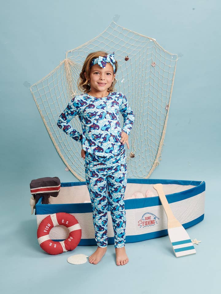 Ensemble de Pyjama Classique Whaley Good Time pour la vente par Elebaby
