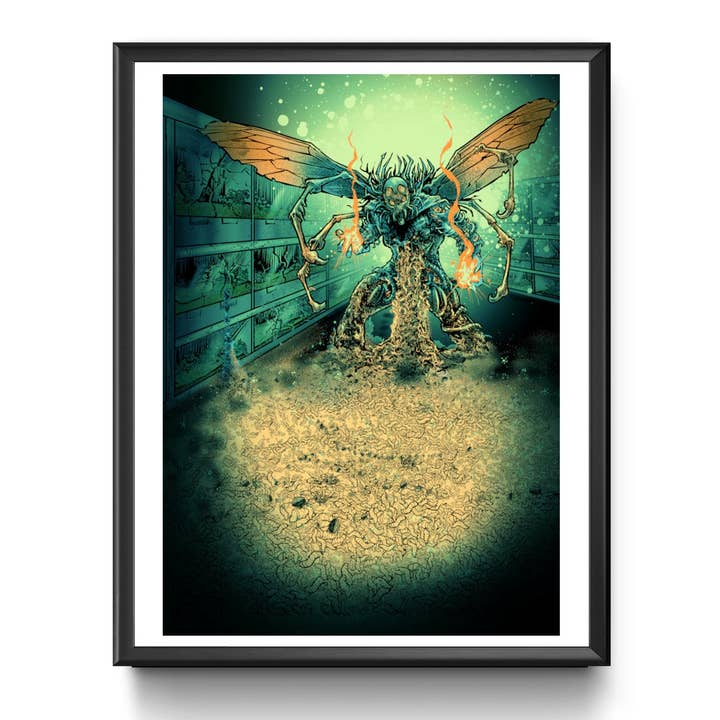 Magic The Gathering, Insectile Aberration A4 Art Print for wholesale by Godmachine