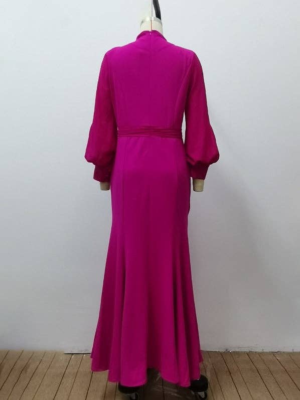 ROSA ROSSA Abito attillato con cerniera e scollo a V avvolgente in vendita all'ingrosso su Faire4