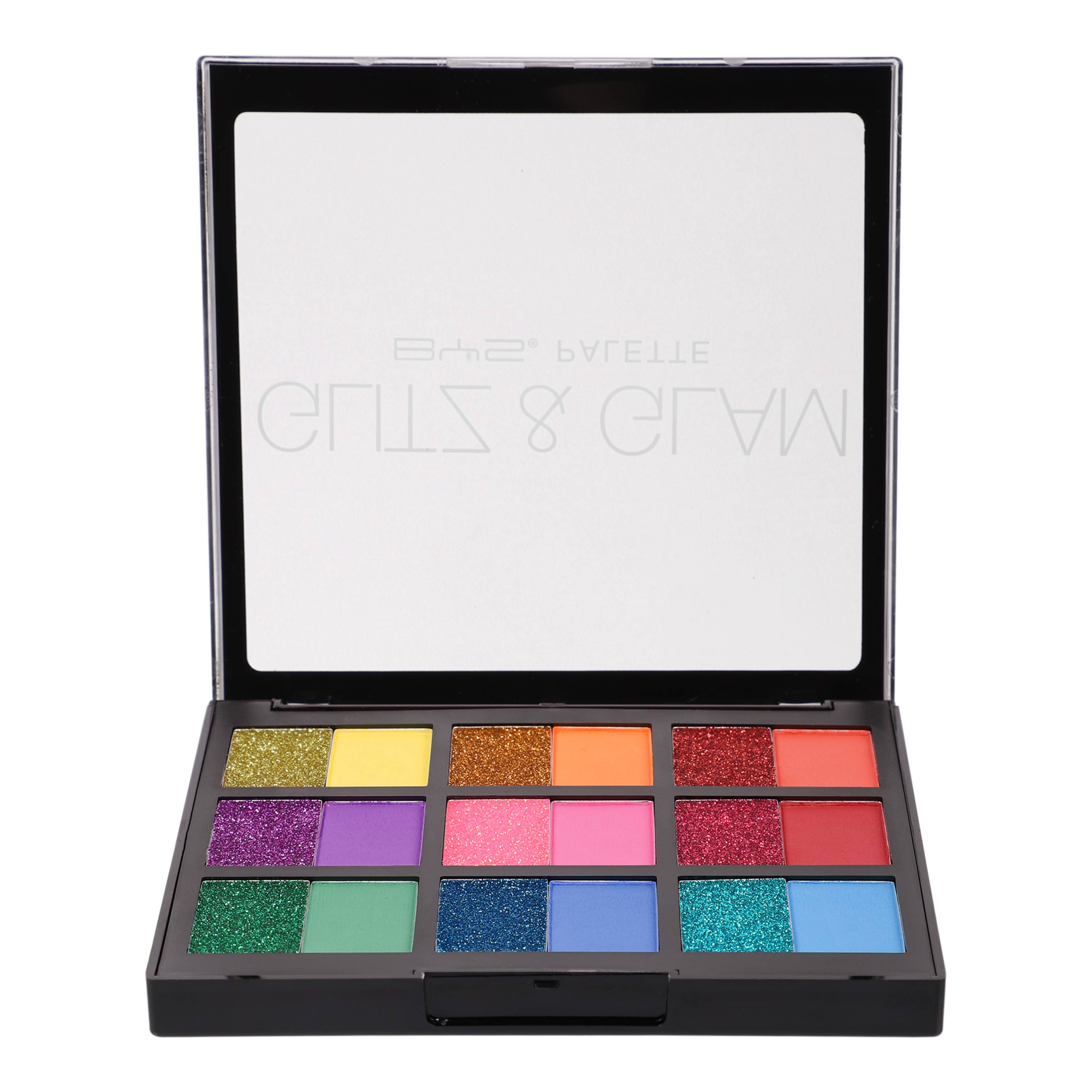 Beauty Pro - Wholesale Oogschaduwpalet - BYS Make-up Palette Glitz and Glam 18-delig1
