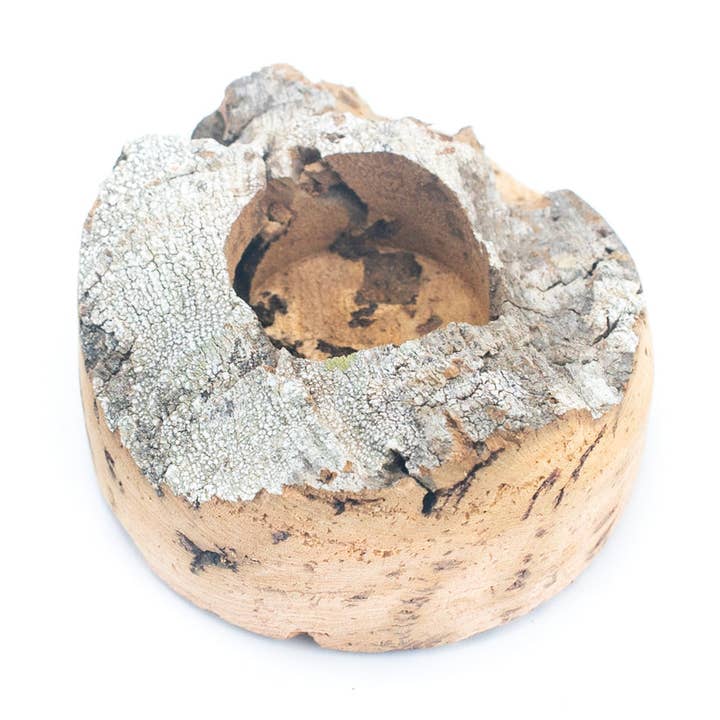 Portavelas de corcho virgen hecho a mano para venta al por mayor de Chapada Eco Cork
