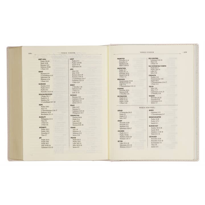 Christian Art Gifts - Wholesale Display Book - KJV Note-taking Bible LP Faux Leather HC, White Floral9