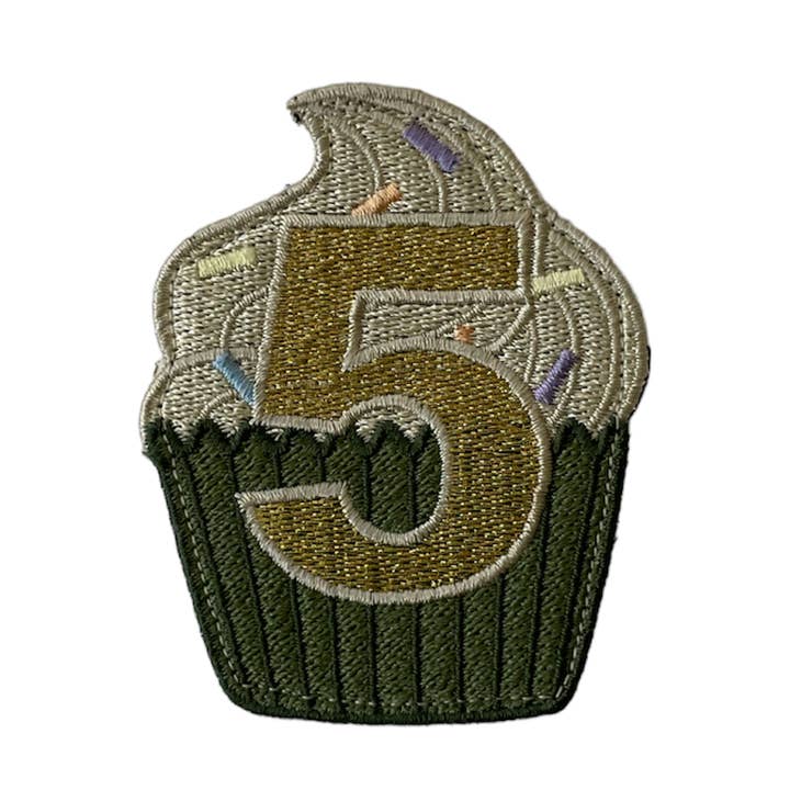 Patch d'anniversaire pour enfants de 5 ans pour la vente par Futuro Bambino