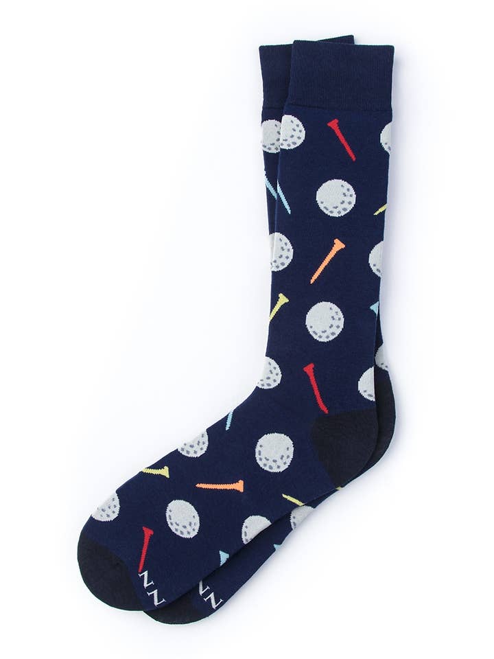 Alynn - Wholesale Socks - Men's - Talk Birdie To Me Golf socks by Alynn