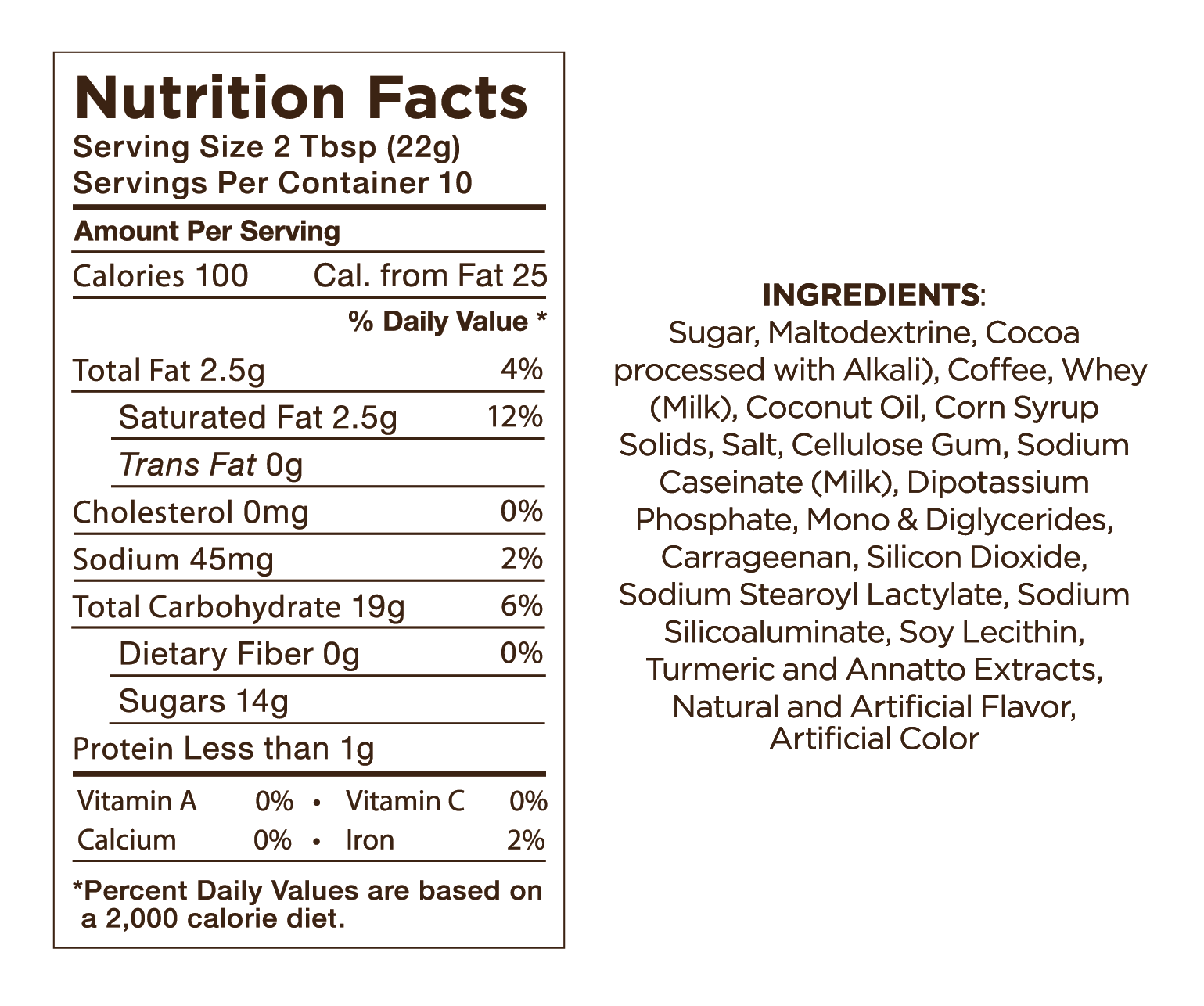 Fireside Coffee Co. - Wholesale Instant Coffee/Espresso - Chocolate Covered Cherry Cafe Mocha 8oz Can8