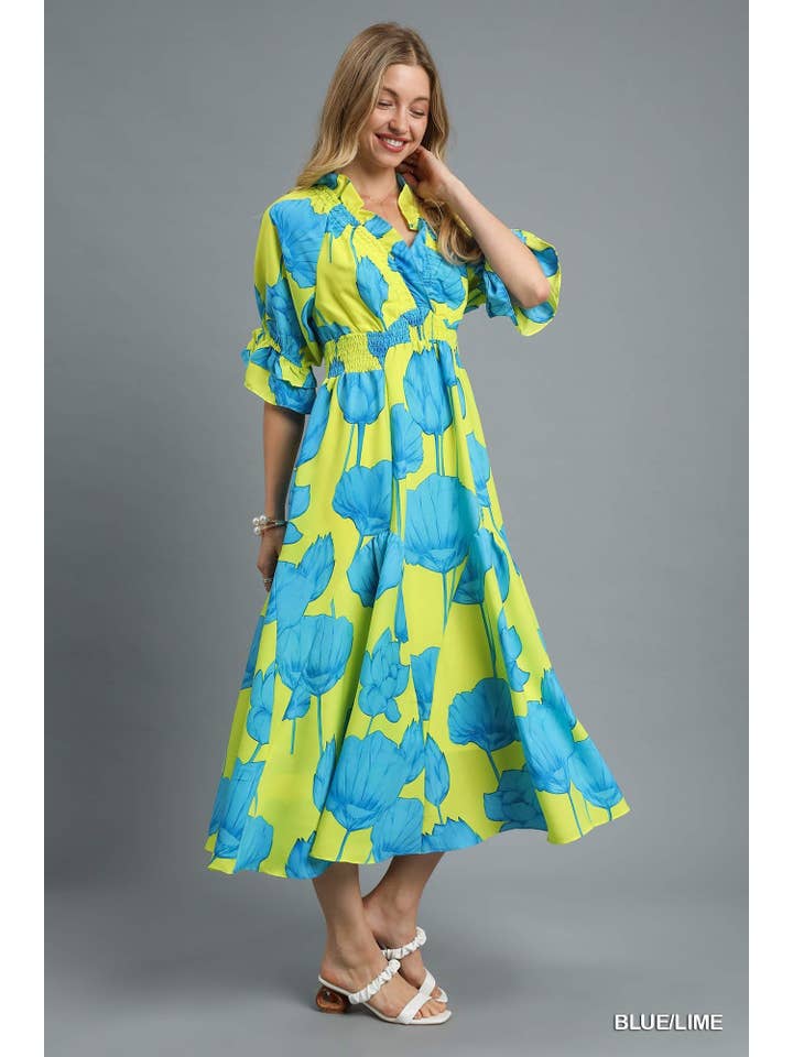 Vanilla Monkey - Wholesale Dress - Women's - Bloom Boldly Maxi Dress