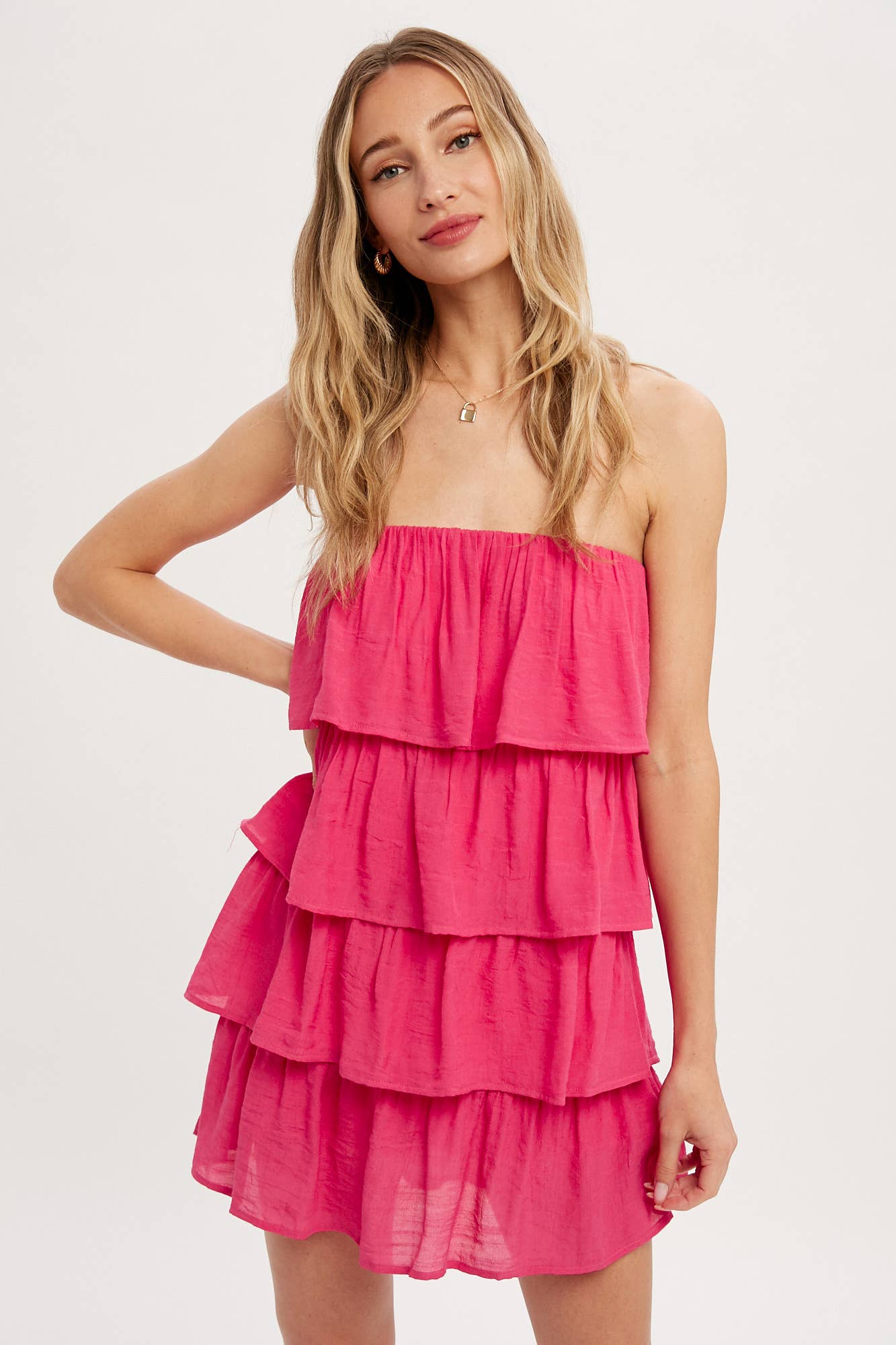 Bluivy - Wholesale Romper - Women's - RUFFLE TIERED ROMPER1