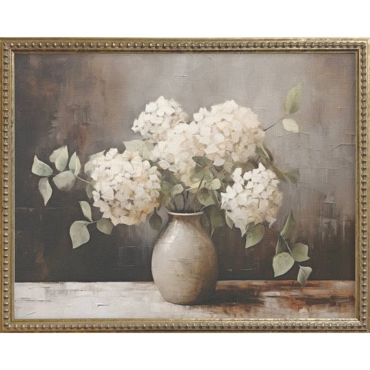 Brayden and Brooks – wholesale Art print – 16x20 Gallery Frame - Hydrangeas